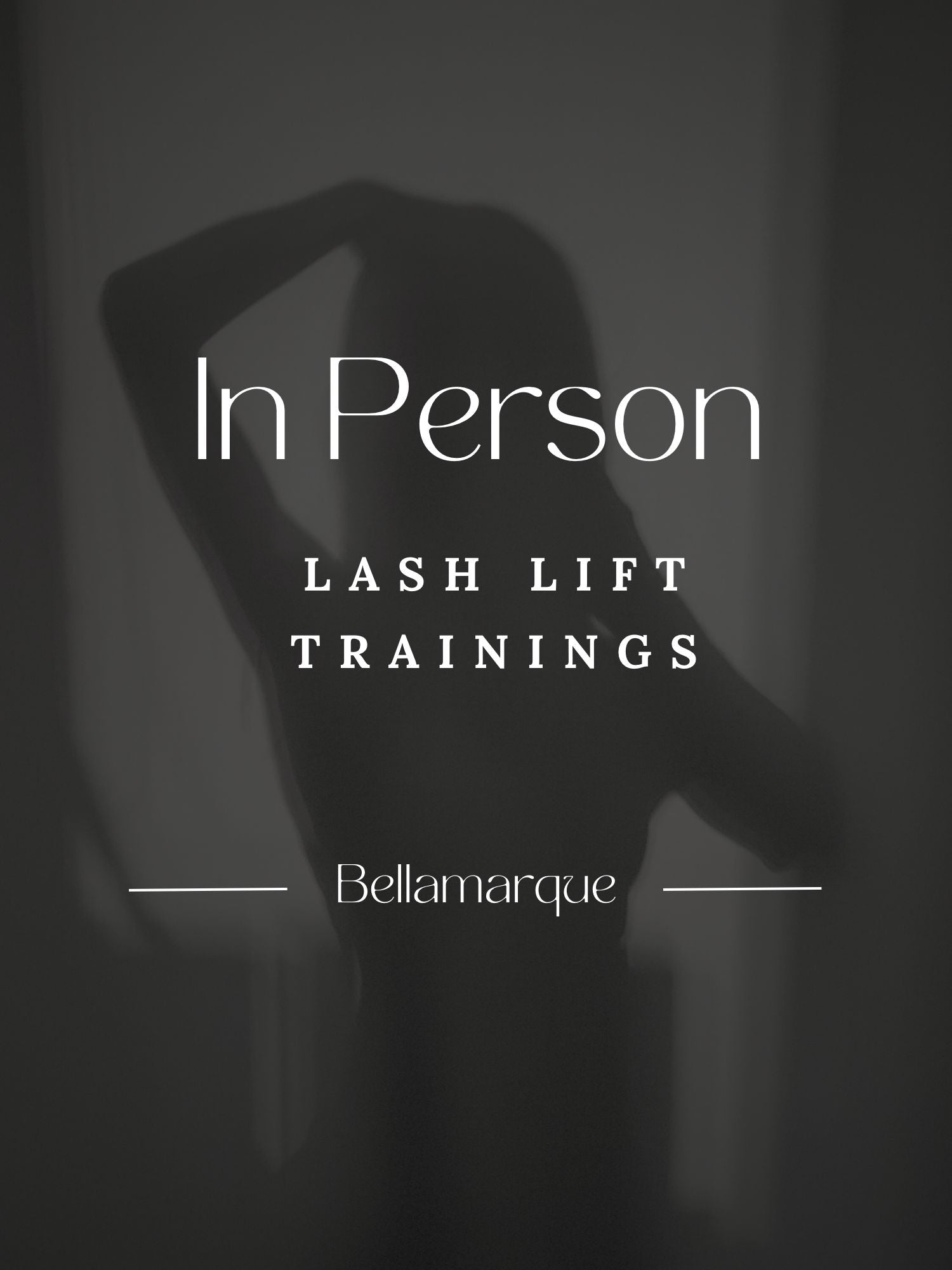 亲自进行睫毛提升培训